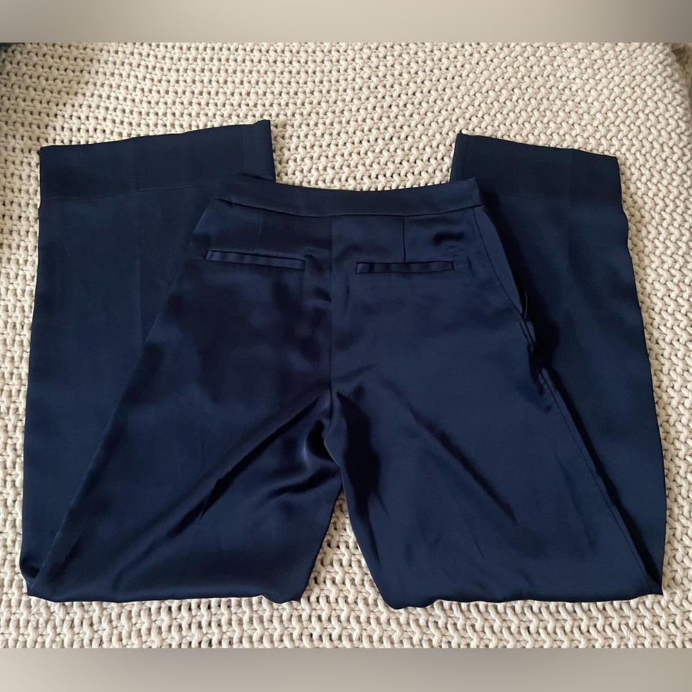 H&M WIDE-LEG SATIN PANTS - Picture 9 of 9